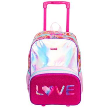 Imagem de Mochila de Rodinha Grande Sestini X Love - Colorido, Colorido