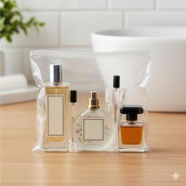 Imagem de Saco zip lock 20x20cm 15 un viagens aeroporto - TALGE