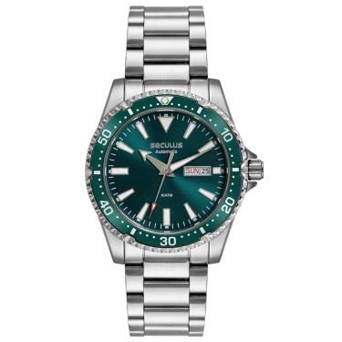 Imagem de Relógio Seculus Diver Automático 44237G0SVNA2 Verde-Masculino