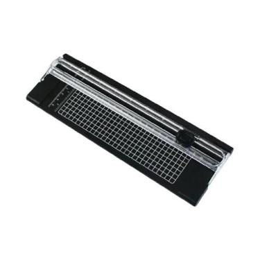 Imagem de Cortador De Papel Bidirecional A4 Com Régua Retrátil E Base De Corte L