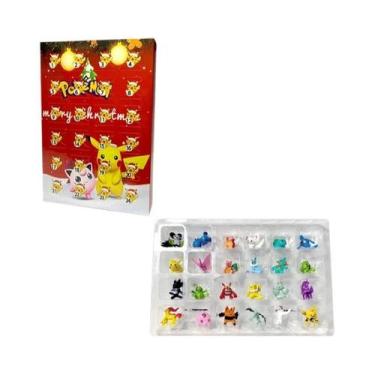 Imagem de 24 Figuras De Ação Pokémon Pikachu Charizard Em Caixa De Calendário De