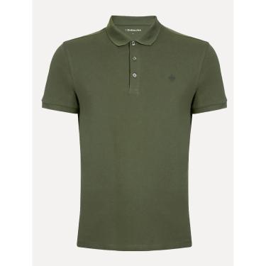 Imagem de Polo Dudalina Piquet Essentials Cotton Basica Modal Verde Escuro-Masculino