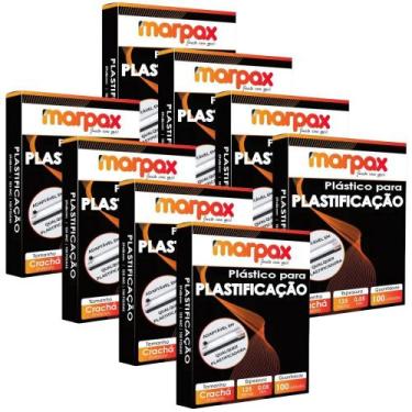 Imagem de Kit Plastificação Polaseal Crachá 59X86X0,05mm Marpax 800un