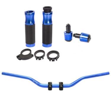 Imagem de Kit Manopla Peso Guidão Lander Crosser Xtz Xre Bros Falcon Tornado - S