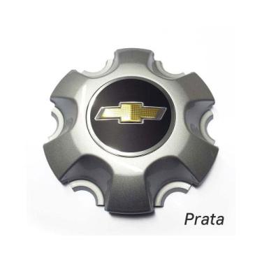 Imagem de Calota Central Da Roda Liga Leve Prata Pecas Genuinas Gm S10 trailblaz