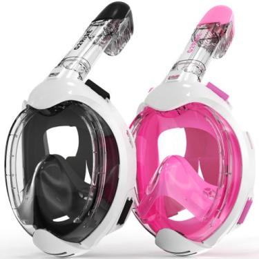 Imagem de Máscara de Snorkel G2RISE Infantil de Cara Completa con Vista Panorámi