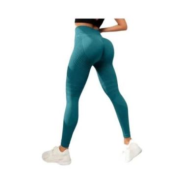 Imagem de Calças De Yoga Femininas De Cintura Alta, Sexy, Com Efeito Modelador, 