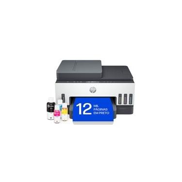 Imagem de Impressora Multifuncional HP Smart Tank 754 Wi-Fi - Tanque de Tinta Colorida Duplex USB Bluetooth (2H0A6A)