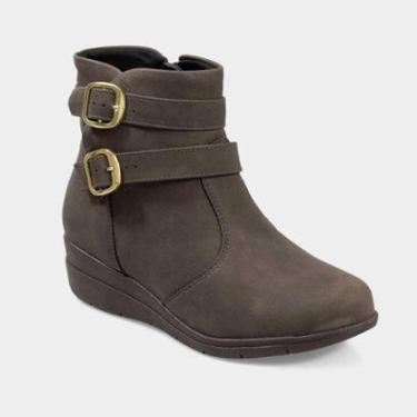 Imagem de Bota Feminino Modare Anabela Cano Curto 7085106-Feminino