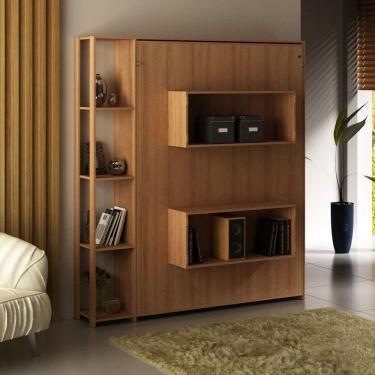 Imagem de Cama Articulada Casal 4 Prateleiras 2 Nichos CM8014 Tecnomobili