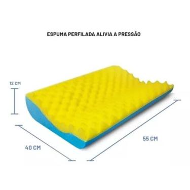Imagem de Travesseiro Pillow Ortopédico + Capa - Luckspuma