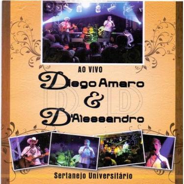 Imagem de Cd Diego Amaro & D'alessandro - Ao Vivo - Nany CD'S