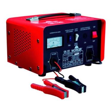 Imagem de Carregador de Bateria Worker CB13S 220V 60Hz