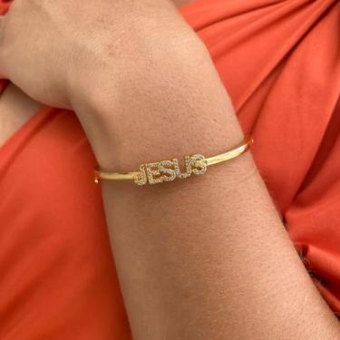 Imagem de Bracelete Jesus - Taila Joias