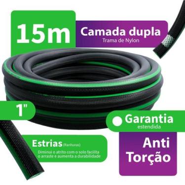 Imagem de 15M Mangueira 1" 750PSI de bico pulverizador Acoplado - Mazaflex