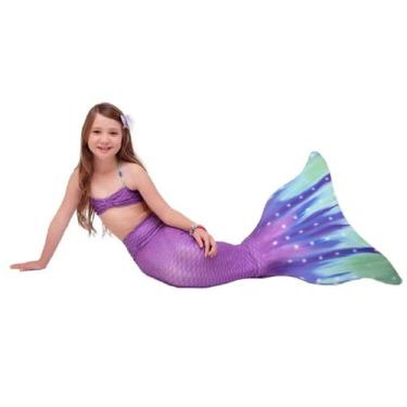 Imagem de Cauda Sereia Completa Super Confortável Nadar Nadadeira Lily - Sirenit