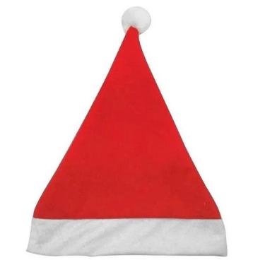 Imagem de Gorro do Papai Noel em feltro - DL FESTAS
