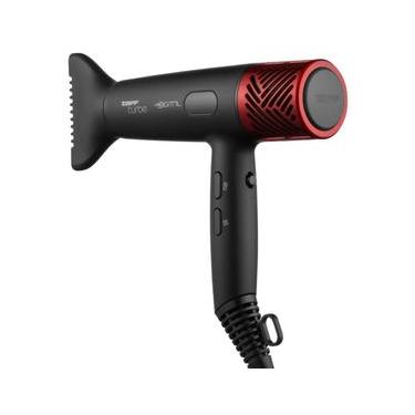 Imagem de Secador de Cabelo Turbe Digital 2400W Íons Negativos 2 Temperaturas Preto Taiff 220V