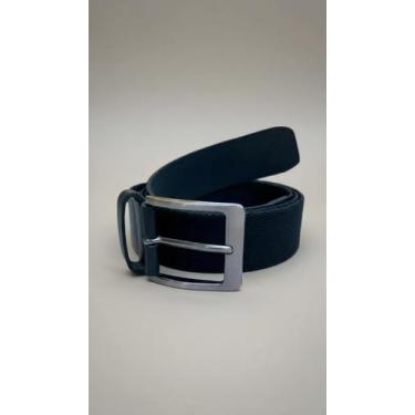 Imagem de Cinto Masculino Couro e Elástico Preto 95cm - Congratulations Store