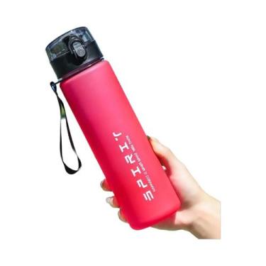Imagem de Garrafa De Água Grande De 800ml Com Escala Graduada, Portátil Para Esp