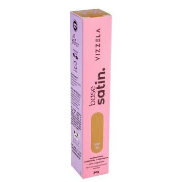 Imagem de Vizzela Base Líquida Satin 12 - Vizzela Cosméticos