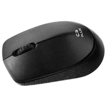 Imagem de Mouse C3Tech, C3Plus, M-W17BK, Wireless, 1000 DPI, Preto