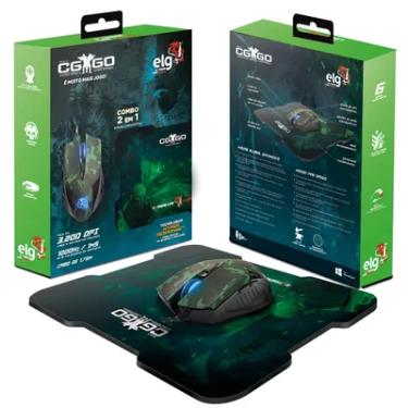 Imagem de Mouse 6 Botões 2 em 1 CGGO21 Elg