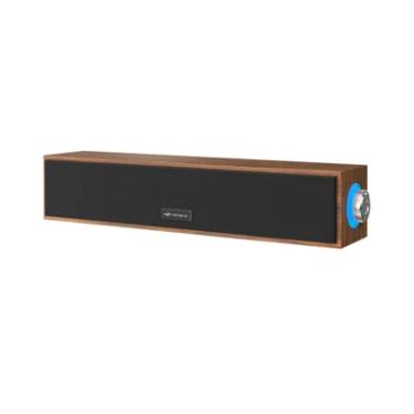 Imagem de Caixa De Som C3tech Speaker 2.0 Sp-30bw - Marrom