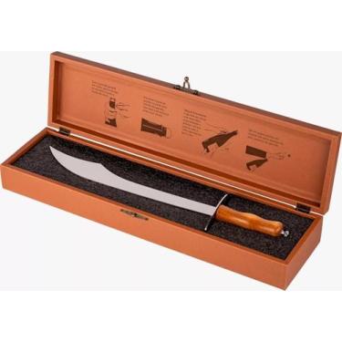 Imagem de Sabre Com Caixa Madeira Revestido em  material sintético Para Champanh
