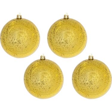 Imagem de Kit de bolas Douradas Ouro Velho, 4pcs - Christmas Traditions