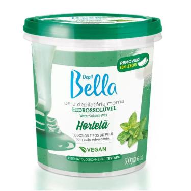 Imagem de Cera Hidrossolúvel Depil Bella 600G Hortelã