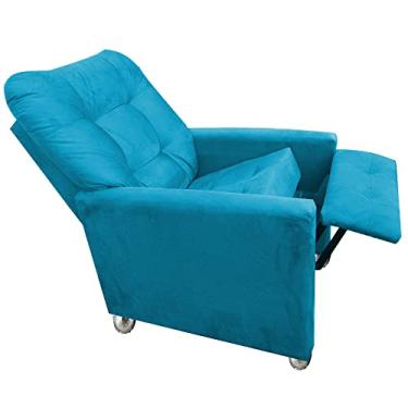 Imagem de Poltrona Do Papai Reclinavel Pallas Turquesa
