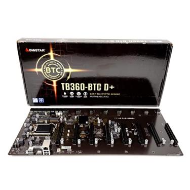 Imagem de Biostar TB360-BTC D+ (Intel 8ª e 9ª geração) LGA1151 SODIMM DDR4 8 GPU suporte placa-mãe de mineração de GPU