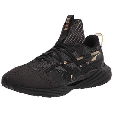 Imagem de PUMA Cross Trainer Tênis Feminino 19439902, Puma, preto-metálico, dourado, 7