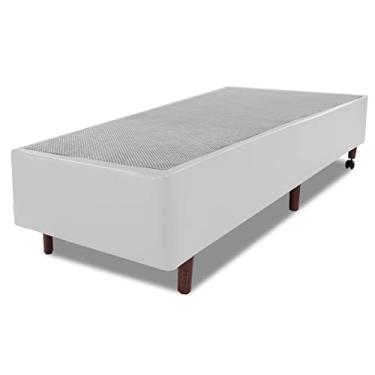 Imagem de Base Para Box Sommier Solteiro 78x188x34cm Courvin Branco - BF Colchões