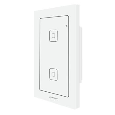 Imagem de Interruptor Inteligente Outmat Touch Wi-Fi - 4x2-2 Botões (Branco)