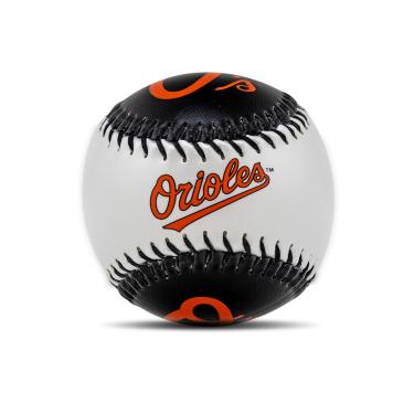 Imagem de Bolas de beisebol Franklin Sports Baltimore Orioles MLB, decoração para mesa/escritório