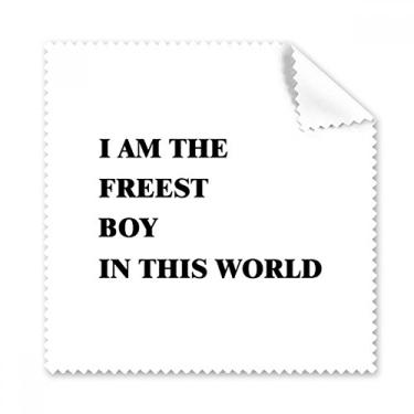 Imagem de I Am The Freest Boy Pano de limpeza de óculos de limpeza para tela de telefone 5 peças