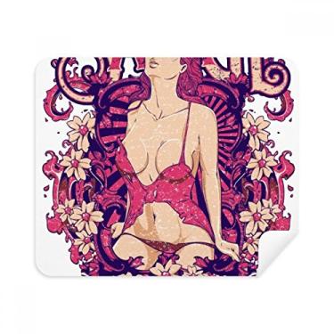 Imagem de D Cups Boobs Peasts Bra Savage Pano de limpeza Limpador de tela 2 peças Tecido de camurça