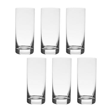 Imagem de Jogo com 12 Copos De Cristal Para Água 300 ml Linha Barline Bohemia
