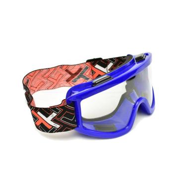 Imagem de Oculos Motocross Trilha Mattos Racing Mx Cristal Azul