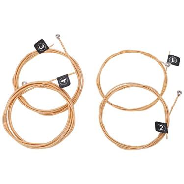 Imagem de Acessórios de cordas de baixo, cordas de baixo de metal para desempenho G DAE