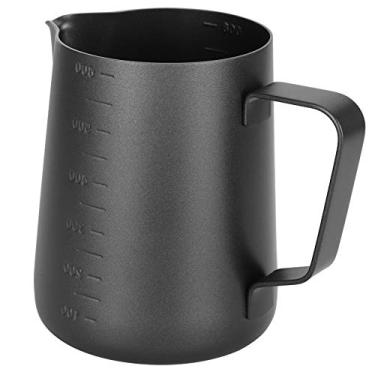 Imagem de Jarro de copo espumoso com balanças duplas, jarro de café grosso com latte, para uso em cafeteria de escritório doméstico (G)