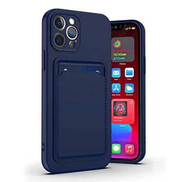 Imagem de Capa de telefone de proteção de câmera slot para cartão para iphone 13 12 11 pro max x xr xs max mini 7 8 plus silicone macio capa traseira à prova de choque, t7, para iphone 12 mini