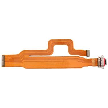 Imagem de YUNCHAO Acessórios telefônicos Cabo flexível de porta de carregamento para OPPO Reno4 Pro 5G Substituição do telefone celular