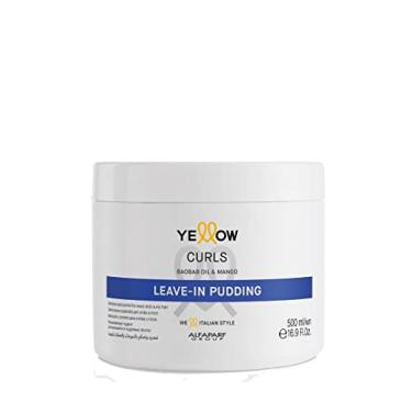 Imagem de ALFAPARF MILANO Leave-in Pudding Yellow Curls 500ml - Creme para Cabelo - Cabelo/Cachos
