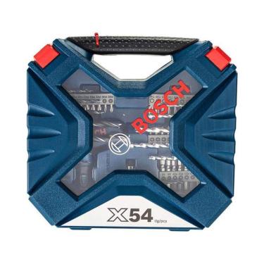 Imagem de Kit De Pontas E Brocas Bosch X-Line 54 Pçs