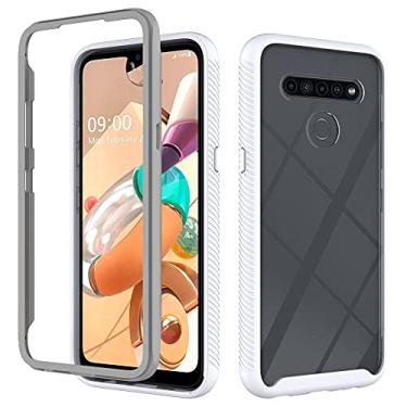 Imagem de HONGYAN Capa de telefone Compatível com LG K41s Starry Sky Slor Color Série à prova de choque PC + TPU Capa protetora Capa protetora