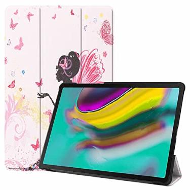 Imagem de Galaxy Tab A 8.0 2019 T290/T295, capa fina e leve para tablet pintada com suporte, Galaxy Tab S5E 10.5 Tab A 10.1 Tab S6 10.5 Tab A 10.5 Manga (Tab A 10.1 2019 T510/T515, Pintura 2)
