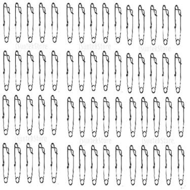 Imagem de yotijar 60 peças clipe de atum de aço inoxidável, acessórios de pesca, 60 mm